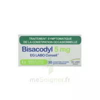 Bisacodyl Eg Labo Conseil 5 Mg Comprimés Enrobés Gastro-résistant Plq Pvc/alu/30 à Auterive