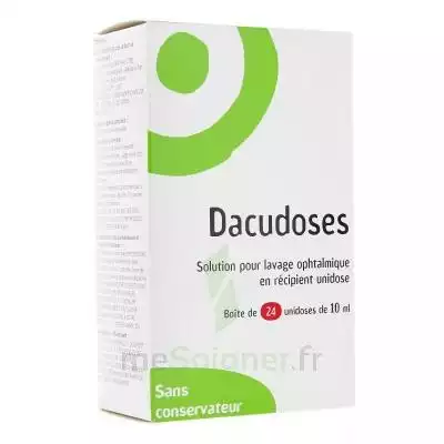 Dacudoses Solution Pour Lavement Ophtalmologique 24unid/10ml à Auterive